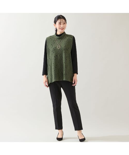 missel / ミゼール ベスト | 【一部店舗・WEB限定】ジグザグドットベスト | 詳細11