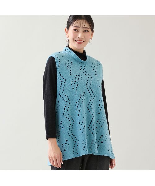 missel / ミゼール ベスト | 【一部店舗・WEB限定】ジグザグドットベスト | 詳細12