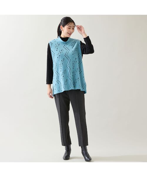 missel / ミゼール ベスト | 【一部店舗・WEB限定】ジグザグドットベスト | 詳細14