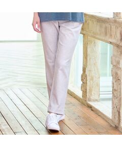 missel / ミゼール その他パンツ | 【暖かパンツ・洗える・日本製・3L/4Lサイズ】デニム柄裏起毛パンツ