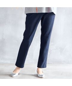 missel / ミゼール その他パンツ | 【暖かパンツ・洗える・日本製・3L/4Lサイズ】デニム柄裏起毛パンツ