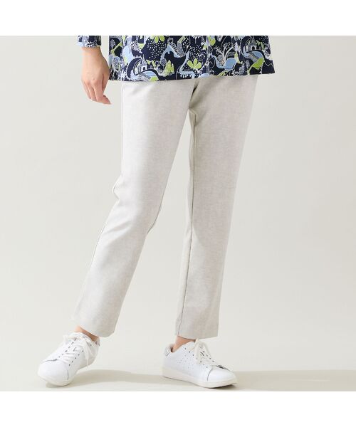 missel / ミゼール その他パンツ | 【暖かパンツ・洗える・日本製・3L/4Lサイズ】デニム柄裏起毛パンツ | 詳細1