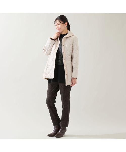 missel / ミゼール その他パンツ | 【暖かパンツ・洗える・日本製・3L/4Lサイズ】デニム柄裏起毛パンツ | 詳細10