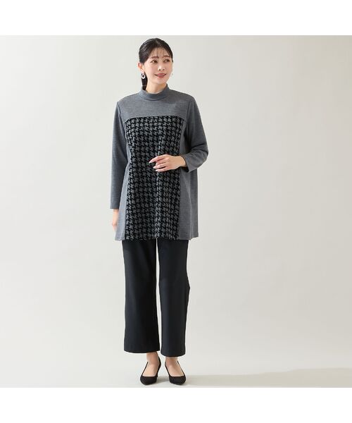 missel / ミゼール その他パンツ | 【蓄熱・洗える・日本製・3L/4Lサイズ】裏起毛ストレートパンツ | 詳細5