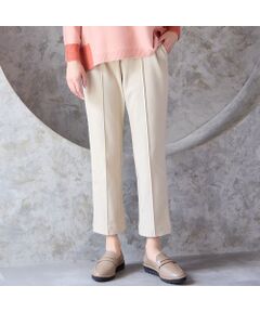 missel / ミゼール その他パンツ | 【快適保温素材・洗える・日本製・3L/4L】ピンタック入り美ラインパンツ