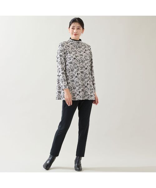 missel / ミゼール その他パンツ | 【快適保温素材・洗える・日本製・3L/4L】あったかレギンスパンツ | 詳細10