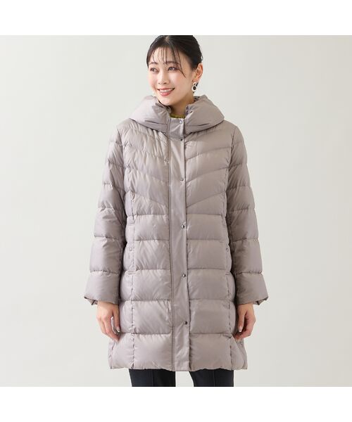 missel / ミゼール ダウンジャケット・ベスト | 【人気アイテム・3L/4Lサイズあり】軽量ソフトタフタダウンコート | 詳細1