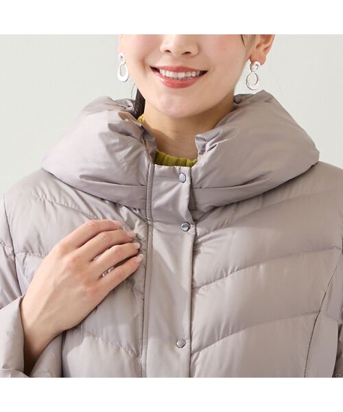 missel / ミゼール ダウンジャケット・ベスト | 【人気アイテム・3L/4Lサイズあり】軽量ソフトタフタダウンコート | 詳細4