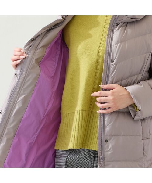 missel / ミゼール ダウンジャケット・ベスト | 【人気アイテム・3L/4Lサイズあり】軽量ソフトタフタダウンコート | 詳細5