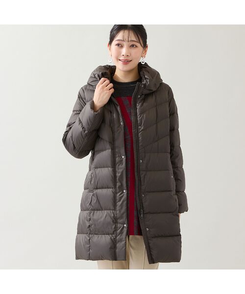 missel / ミゼール ダウンジャケット・ベスト | 【人気アイテム・3L/4Lサイズあり】軽量ソフトタフタダウンコート | 詳細10