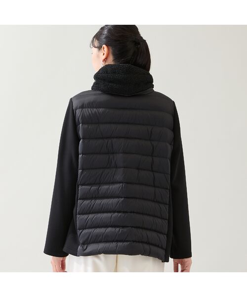 missel / ミゼール ダウンジャケット・ベスト | 【3L/4Lサイズあり】3素材ミックス ダウンジャケット | 詳細1