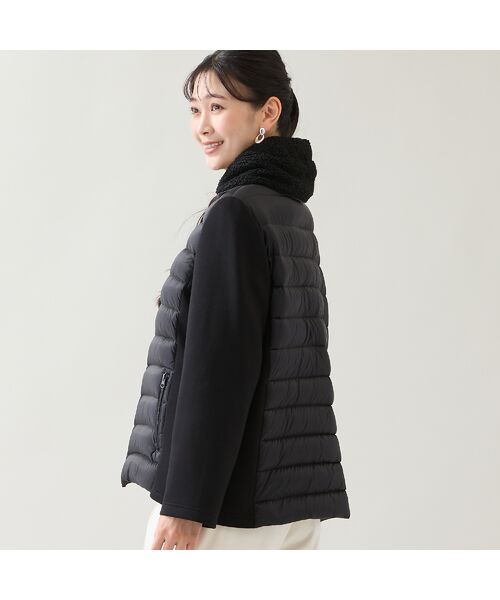 missel / ミゼール ダウンジャケット・ベスト | 【3L/4Lサイズあり】3素材ミックス ダウンジャケット | 詳細2