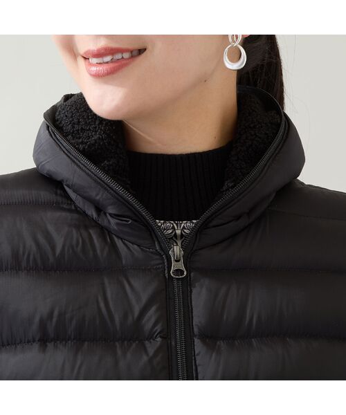 missel / ミゼール ダウンジャケット・ベスト | 【3L/4Lサイズあり】3素材ミックス ダウンジャケット | 詳細5