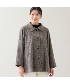 missel / ミゼール その他アウター | 千鳥柄Aラインジャケット