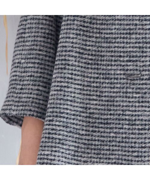 missel / ミゼール その他アウター | 千鳥柄Aラインジャケット | 詳細3