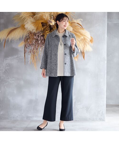 missel / ミゼール その他アウター | 千鳥柄Aラインジャケット | 詳細4