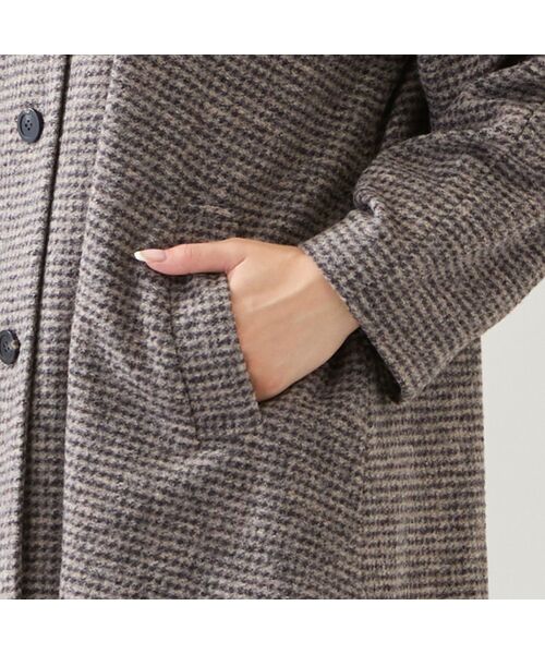 missel / ミゼール その他アウター | 千鳥柄Aラインジャケット | 詳細13