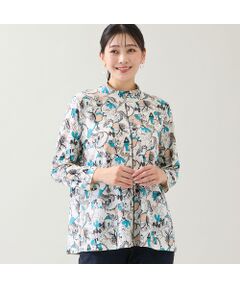 missel / ミゼール カットソー | 【洗える・日本製・3L/4Lサイズあり】メルヘンタウン柄カットソー