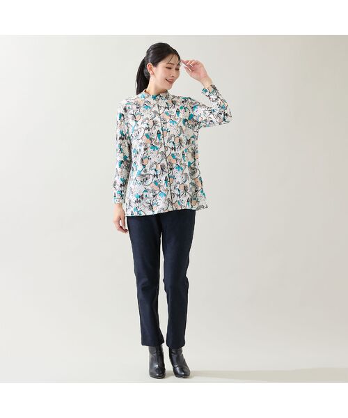 missel / ミゼール カットソー | 【洗える・日本製・3L/4Lサイズあり】メルヘンタウン柄カットソー | 詳細5