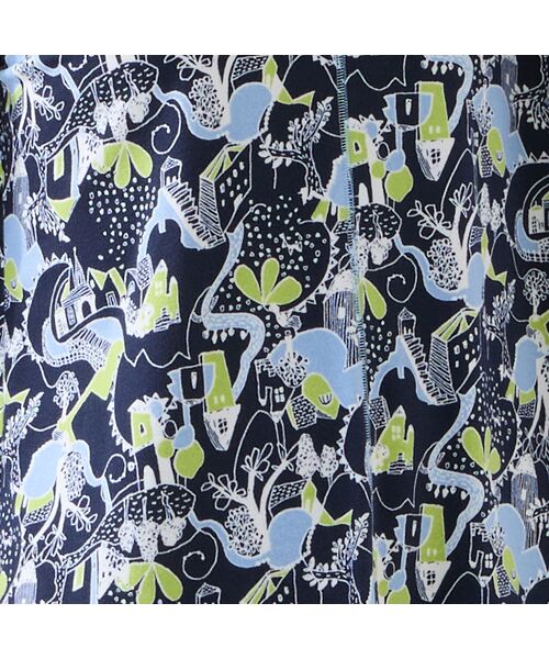 missel / ミゼール カットソー | 【洗える・日本製・3L/4Lサイズあり】メルヘンタウン柄カットソー | 詳細10