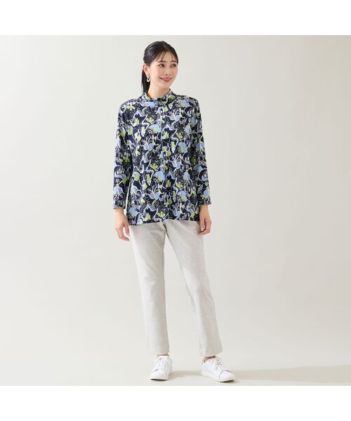 missel / ミゼール カットソー | 【洗える・日本製・3L/4Lサイズあり】メルヘンタウン柄カットソー | 詳細12