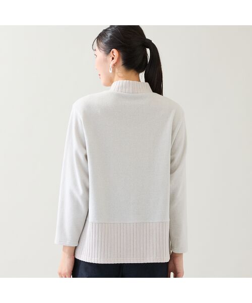 missel / ミゼール カットソー | 【人気アイテム・洗える・3L/4Lサイズあり】ふんわり起毛カットソー | 詳細2