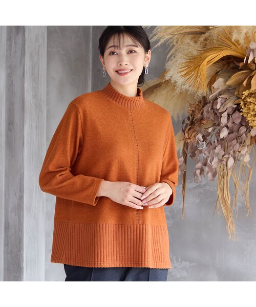 missel / ミゼール カットソー | 【人気アイテム・洗える・3L/4Lサイズあり】ふんわり起毛カットソー | 詳細9