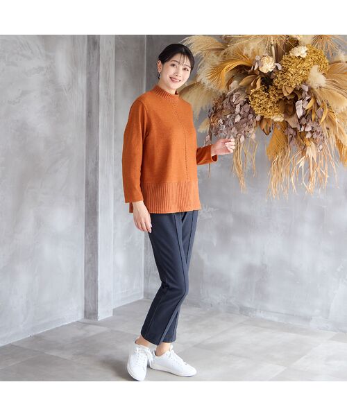 missel / ミゼール カットソー | 【人気アイテム・洗える・3L/4Lサイズあり】ふんわり起毛カットソー | 詳細11