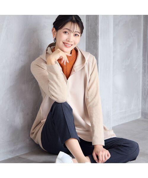 missel / ミゼール カットソー | 【人気アイテム・洗える・3L/4Lサイズあり】ふんわり起毛カットソー | 詳細12