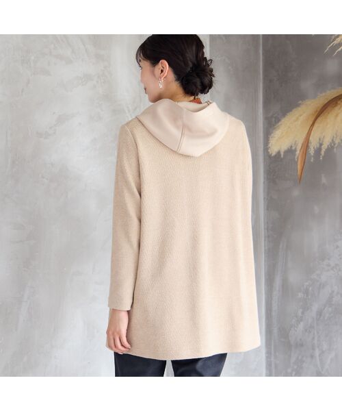 missel / ミゼール その他トップス | 【洗える・3L/4Lサイズあり】Aラインフーディー | 詳細2