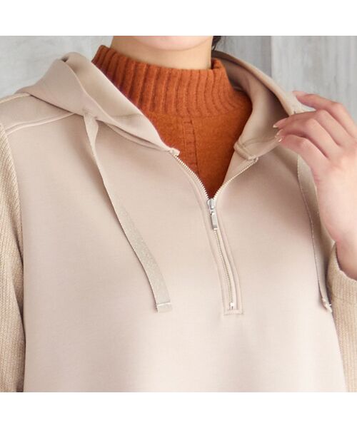 missel / ミゼール その他トップス | 【洗える・3L/4Lサイズあり】Aラインフーディー | 詳細4