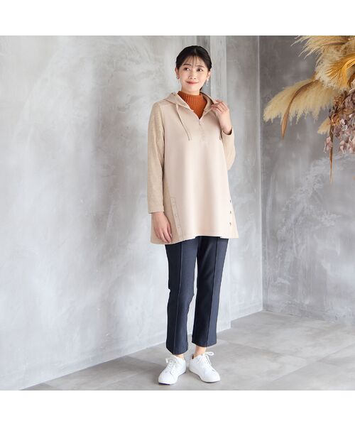 missel / ミゼール その他トップス | 【洗える・3L/4Lサイズあり】Aラインフーディー | 詳細8