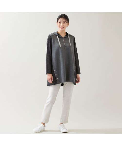 missel / ミゼール その他トップス | 【洗える・3L/4Lサイズあり】Aラインフーディー | 詳細16