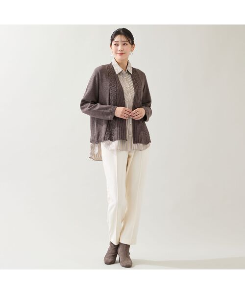 missel / ミゼール カーディガン・ボレロ | 【日本製】ウール混カーディガン | 詳細5