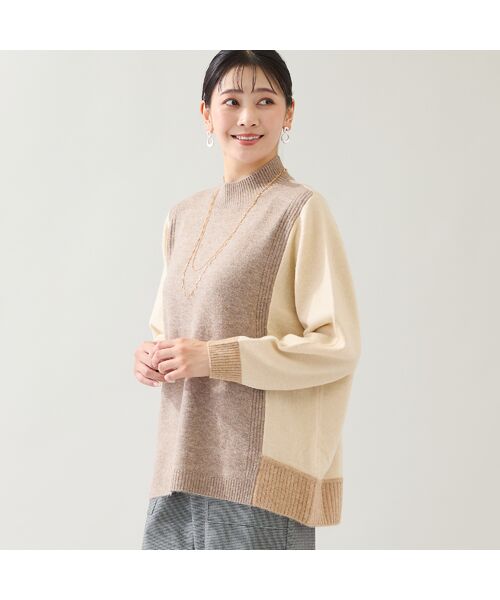 missel / ミゼール ニット・セーター | バイカラーセーター | 詳細2