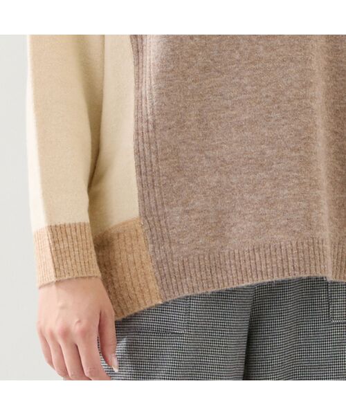 missel / ミゼール ニット・セーター | バイカラーセーター | 詳細3