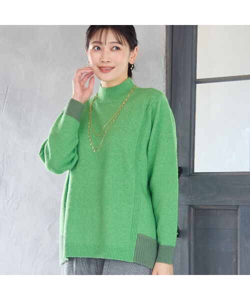 missel / ミゼール ニット・セーター | バイカラーセーター | 詳細12