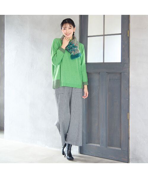 missel / ミゼール ニット・セーター | バイカラーセーター | 詳細15