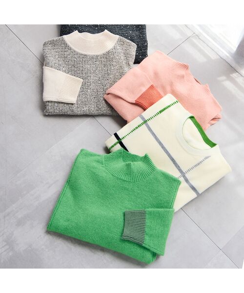 missel / ミゼール ニット・セーター | バイカラーセーター | 詳細17