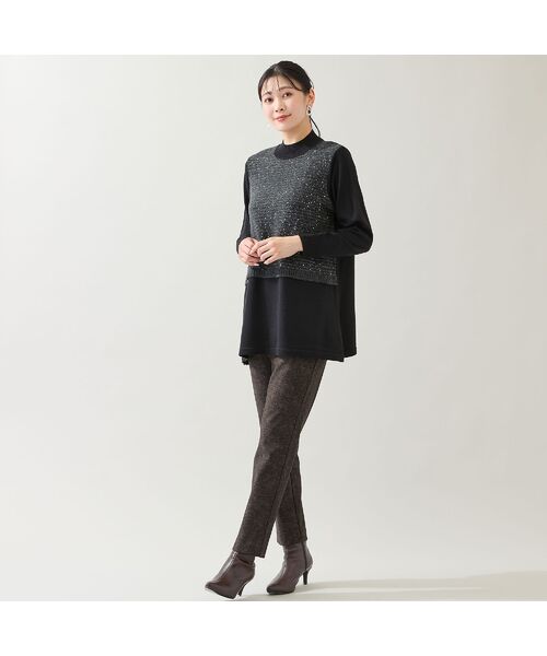 missel / ミゼール ニット・セーター | 【日本製】スパンコールニットチュニック | 詳細14