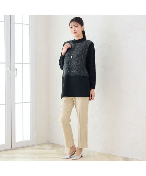 missel / ミゼール ニット・セーター | 【日本製】スパンコールニットチュニック | 詳細17