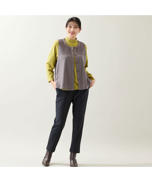 missel / ミゼール ベスト | 【洗える・3L/4Lサイズあり】ふんわり起毛ベスト | 詳細4