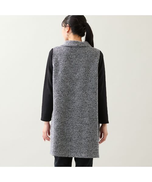 missel / ミゼール ミニ丈・ひざ丈ワンピース | 【3L/4Lサイズあり】ニットジャカードジャンパースカート | 詳細1