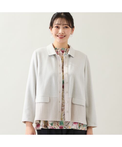 missel / ミゼール カーディガン・ボレロ | 【洗える・3L/4Lサイズあり】ふんわり起毛カーディガン | 詳細1