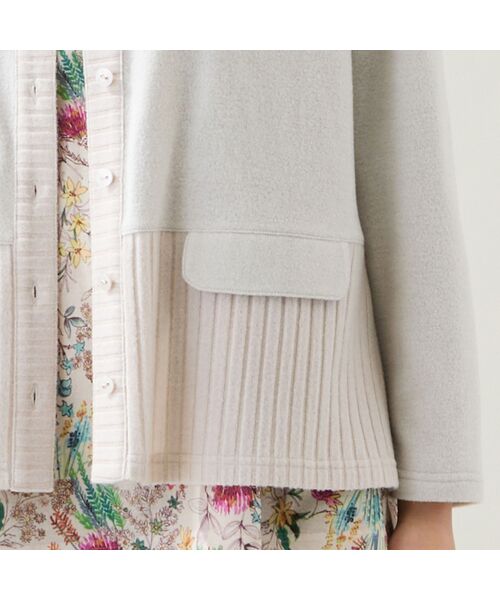 missel / ミゼール カーディガン・ボレロ | 【洗える・3L/4Lサイズあり】ふんわり起毛カーディガン | 詳細2