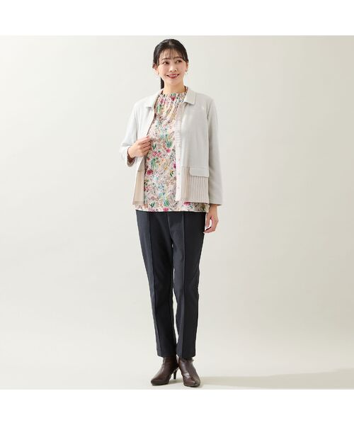 missel / ミゼール カーディガン・ボレロ | 【洗える・3L/4Lサイズあり】ふんわり起毛カーディガン | 詳細3