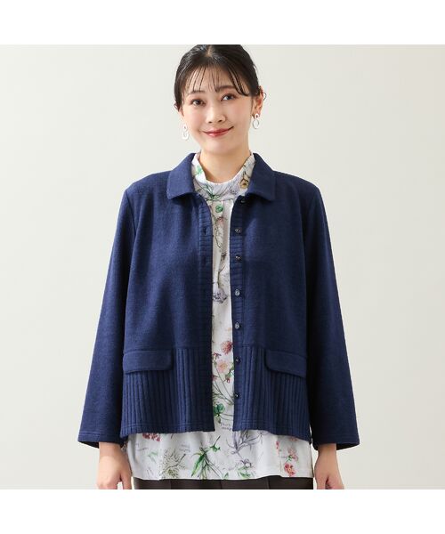 missel / ミゼール カーディガン・ボレロ | 【洗える・3L/4Lサイズあり】ふんわり起毛カーディガン | 詳細6