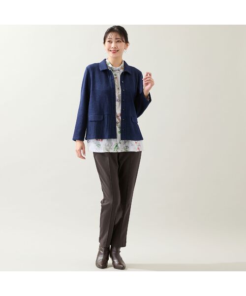 missel / ミゼール カーディガン・ボレロ | 【洗える・3L/4Lサイズあり】ふんわり起毛カーディガン | 詳細9