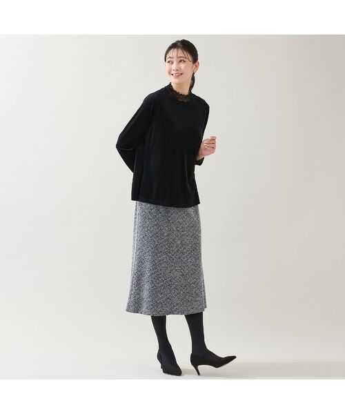 missel / ミゼール ミニ・ひざ丈スカート | 【一部店舗・WEB限定・セットアップ可】ツイード柄スカート | 詳細7