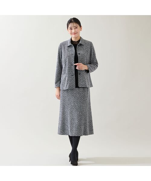 missel / ミゼール ミニ・ひざ丈スカート | 【一部店舗・WEB限定・セットアップ可】ツイード柄スカート | 詳細8